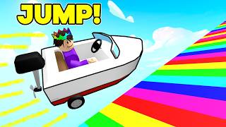 I JUMP 2,460,392 Miles In An UPGRADED BOAT on Roblox