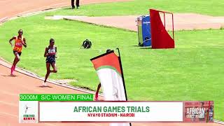 3000M Women Final African Games Trials 2024