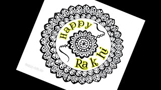 Raksha Bandhan mandala art |Happy Raksha Bandhan|#shorts#rakshabandhan#rakhi#trending #rakhidrawing