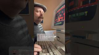 Retro PC ASMR: Dangerous Dave on an IBM PS/1 with Model M keyboard #retrocomputing #doscember