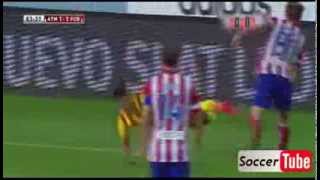 How defenders stop Neymar // Barcellona 2013-2014 [HD]