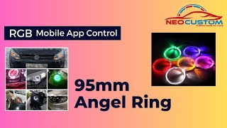 95mm App Control RGB Angel Ring