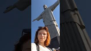 Я расплываюсь в улыбке #brazil #riodejaneiro #travel #христосискупитель #статуя #corcovado