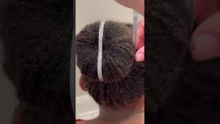 Christmas Present Bun Hairstyle (How to: ballerina bun, holiday hair)