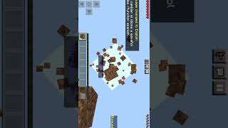 One block in minecraft (world download in discription) #shorts