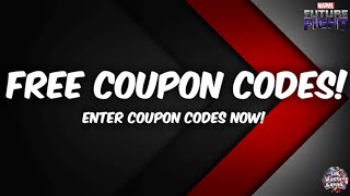 Marvel Future Fight|| Free coupon codes#1|| Enter all coupon codes now!