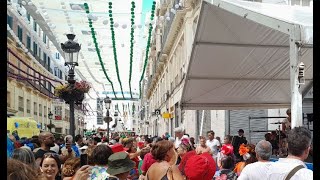 MALAGA DAY FAIR. LOTS OF PEOPLE HAVING FUN!! WAS THERE LIVE MUSIC?