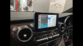 Mercedes V Class w447 wireless apple car play retrofit