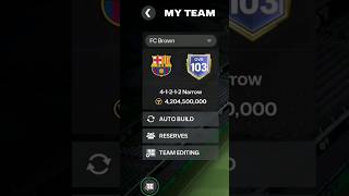 103 Ovr Vs 104 Ovr squard in Fc mobile #eafc #fifamobile #fifa22