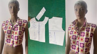 HOW TO MAKE A CAMP COLLAR FOR SHIRTS AND PYJAMAS