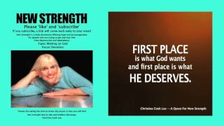 New Strength Devotional, Topic: Waiting on God, Focus: Devotion