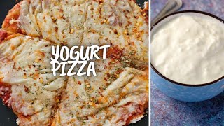 2 ingredient Yogurt Pizza!🍕