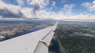 MSFS 2020 – Awesome Philadelphia Landing – American Eagle – Bombardier CRJ-700 – PHL – SCS Ep. 39