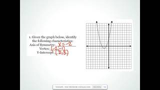 Quadratic functions part 4