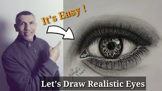 How to Draw Realistic Eyes✏️