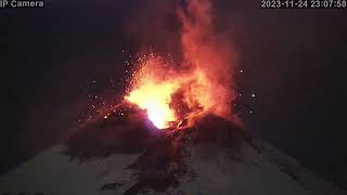 Etna 24 novembre 2023