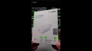 Belkin Boost Up 25W USB C Power Adapter Review