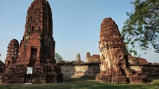 Wat Maha That & Buddha head embedded in a Banyan tree