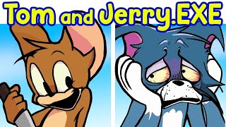 Friday Night Funkin' VS Jerry, Tom's Basement Show 1.5 (FNF Mod) (Tom & Jerry Creepypasta) (Xmr79)