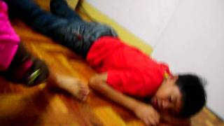 Very Funny kid gets wrestled Kei and AC productions