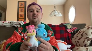 Pokémon Sitting Cuties Plush - Phione & Shellos West Sea Plush Unboxing Diamond Pearl Sinnoh