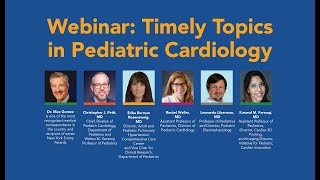 Timely Topics in Pediatric Cardiology