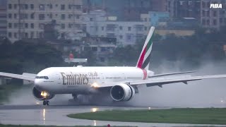 Extreme Rainy Landings at Dhaka