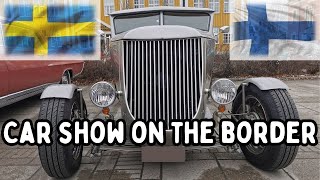 A car show on the Finnish and Swedish border 2023