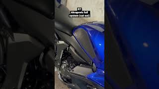 (Upgrade) Yamaha R7 Akrapovic full system upgrade (loud)