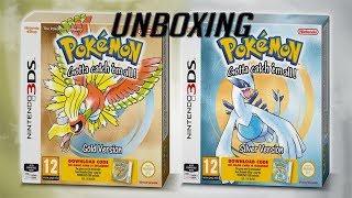 POKEMON GOLD & SILVER RE-RELEASE UNBOXING!