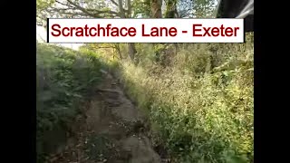 Green laning Scratchface Lane on my BMW G310GS Light adventure motorbike - Exploring Devon