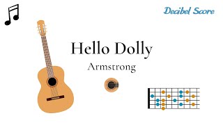 Hello Dolly | Armstrong | Tuto de guitarra con acordes