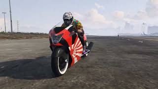 #GTA 5 ONLINE : NAGASAKI SHINOBI VS SUZUKI HAYABUSA | DRAG RACE | WHICH IS FASTER?