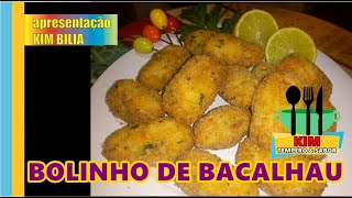 BOLINHO DE BACALHAU