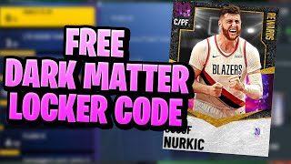 FREE DARK MATTER JUSUF NURKIC LOCKER CODE COMING + NEW REWIND PACKS NBA 2K21 MYTEAM