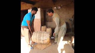 Amazing Process of Making Musical Instrument Dhol from a wooden block