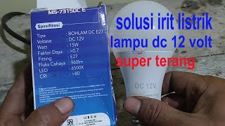 lampu dc 12 volt super terang