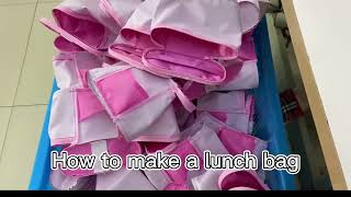 How to make a  lunch bag