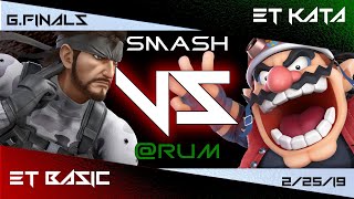 SAR19 - SSBU GF - ET Kata (Wario) vs ET Basic (Snake)