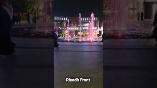 Peaceful #RiyadhFront Fountain before Isha