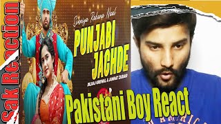 Punjabi Jachde - Jannat Zubair, Dilraj Grewal, Raman Romana, | Kulche Chole - Pakistani Boys React