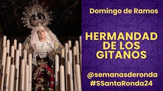 Hdad de Los Gitanos | Virgen de La Amargura | Semana Santa de Ronda 2024 4K