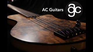 Custom Bass Guitar: ACG Mule 5 String Piezo