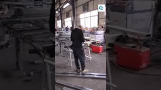 How to weld aluminum guardrail effect better | use laser wedling machine