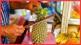 FRUIT NINJA of FRUITS | Amazing Fruits Cutting Skills | Indian Street Food In 2024