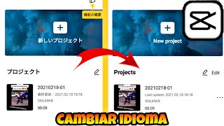 Como cambiar el idioma en Capcut/ Capcut Tutorial 2022/ Español