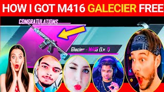 I Got M416 Galecier in Free | Time/Crate/Vpn/Date All Guide💞