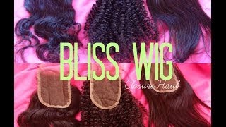 ♡ Bliss Wig | Aliexpress Closure Haul