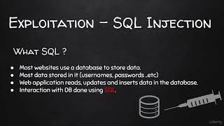 What is SQL injection ?