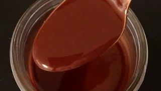 Easy Homemade chocolate Syrup | Simple Homemade Chocolate Sauce | Chocolate Syrup with 2 ingredients